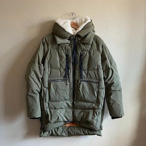 Viral Amazon Coat - Orolay Green Women's Thickened Down Puffy Jacket size XL